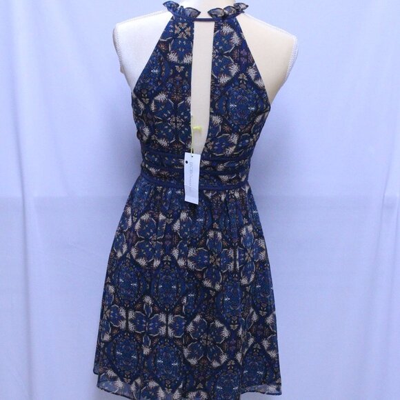 NWT BCBGeneration Blue Halter Dress - Picture 6 of 13